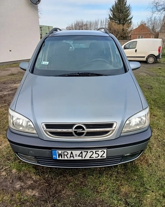 Opel Zafira cena 5900 przebieg: 301260, rok produkcji 2003 z Radom małe 172